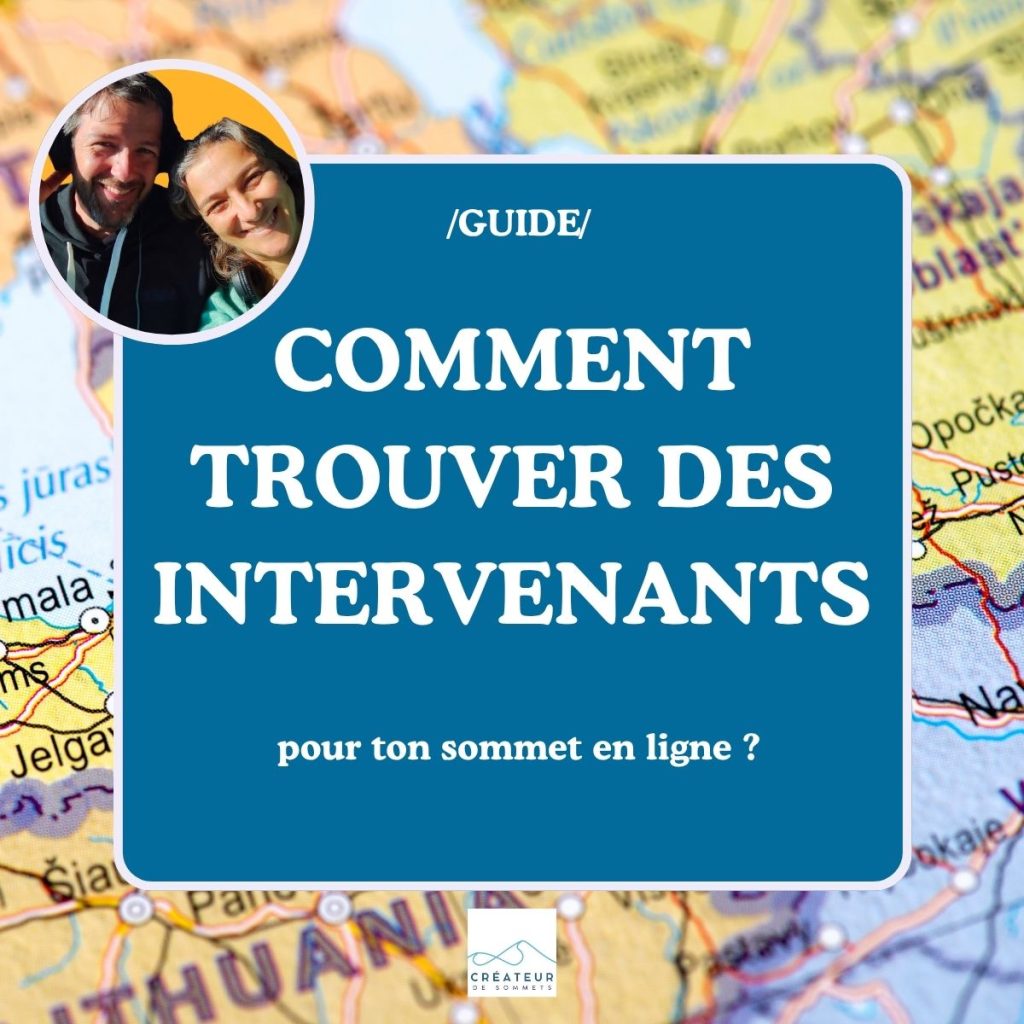guide complet pour les intervenants de ton sommet en ligne